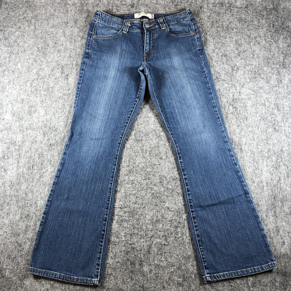 Levis‎ 525 Bootcut Jeans Womens 10M Blue Stretch Denim Mid Rise Made Vietnam
